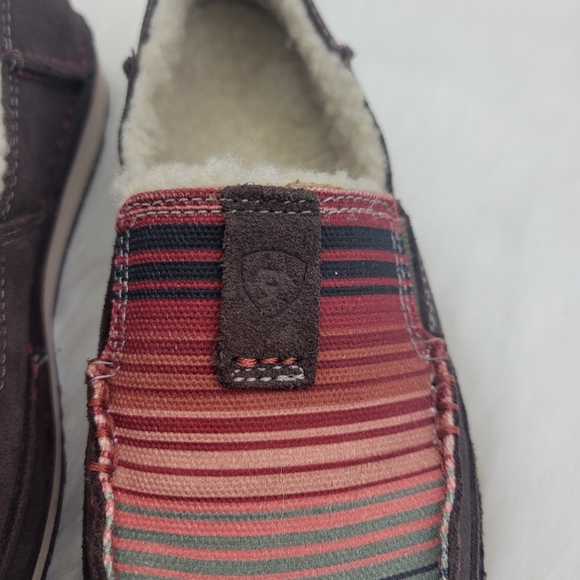 ARIAT Serape Cruiser Slip-on Loafer Shoes Women's 6- Striped Western - Picture 3 of 8